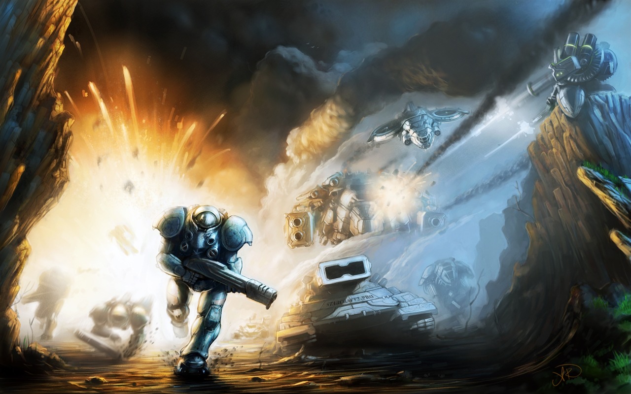 StarCraft 2 HD papel tapiz #38 - 1280x800