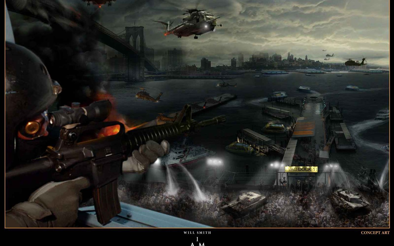 I Am Legend HD tapetu #22 - 1280x800