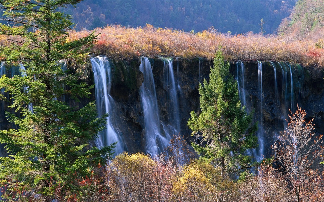 瀑布溪流 壁紙(四) #5 - 1280x800