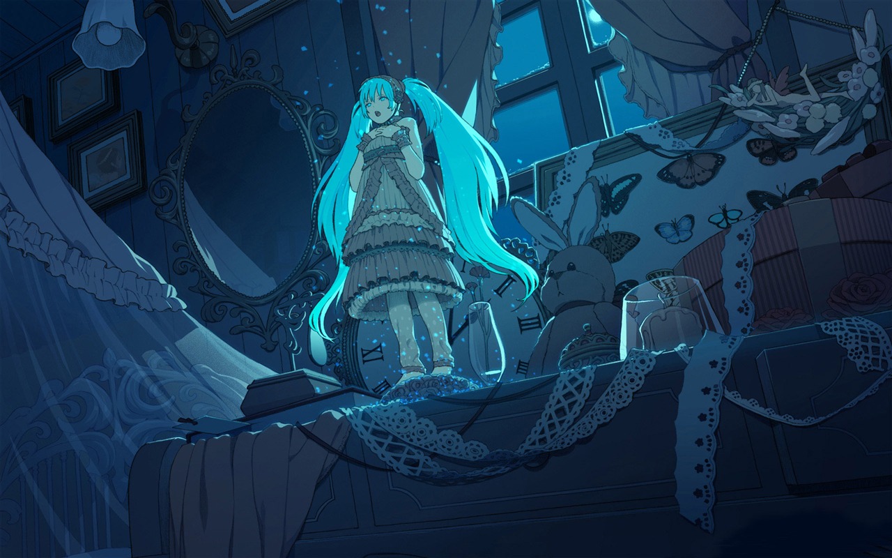 初音未來系列 壁紙(一) #6 - 1280x800