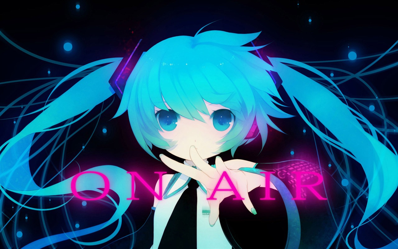 初音未來系列 壁紙(一) #12 - 1280x800