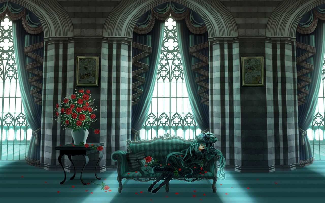 Hatsune next series wallpaper (1) #16 - 1280x800