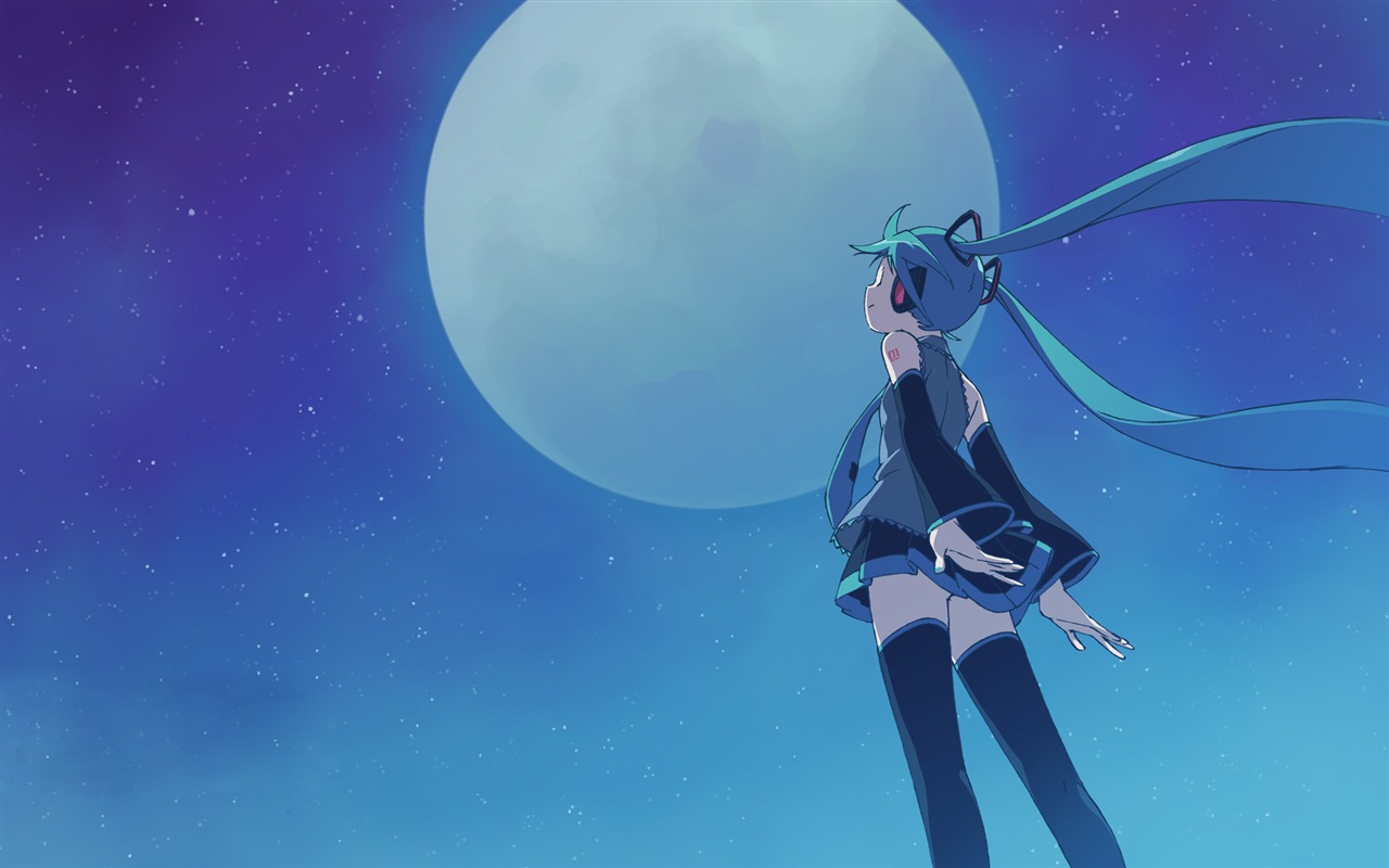 初音未來系列 壁紙(一) #17 - 1280x800