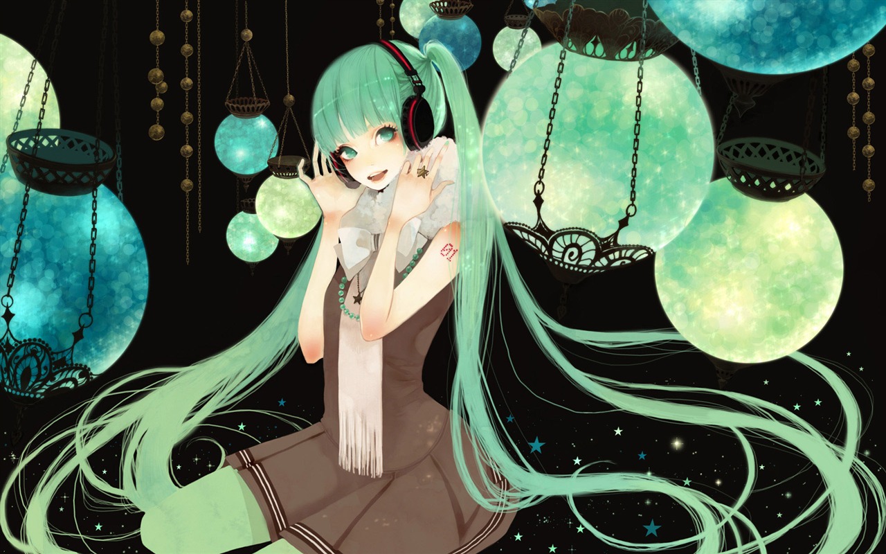初音未來系列 壁紙(一) #20 - 1280x800