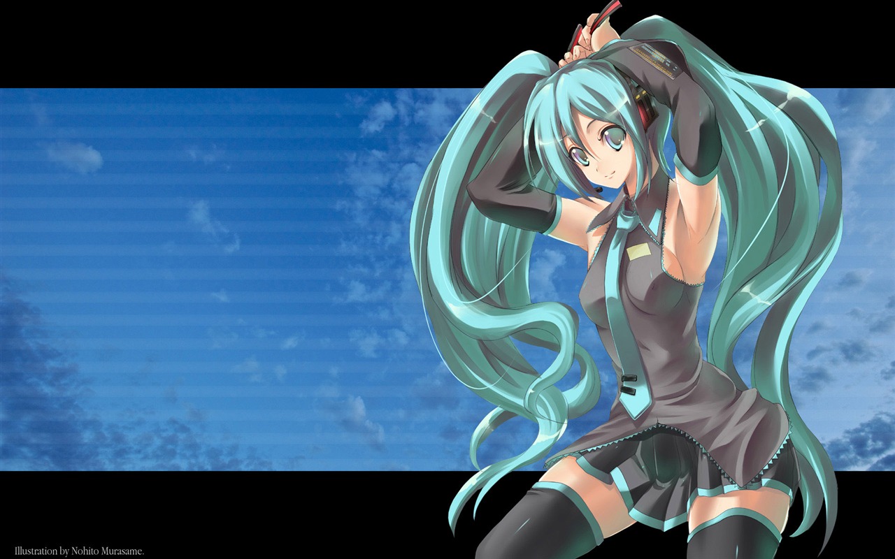 Hatsune další sérii tapety (2) #4 - 1280x800