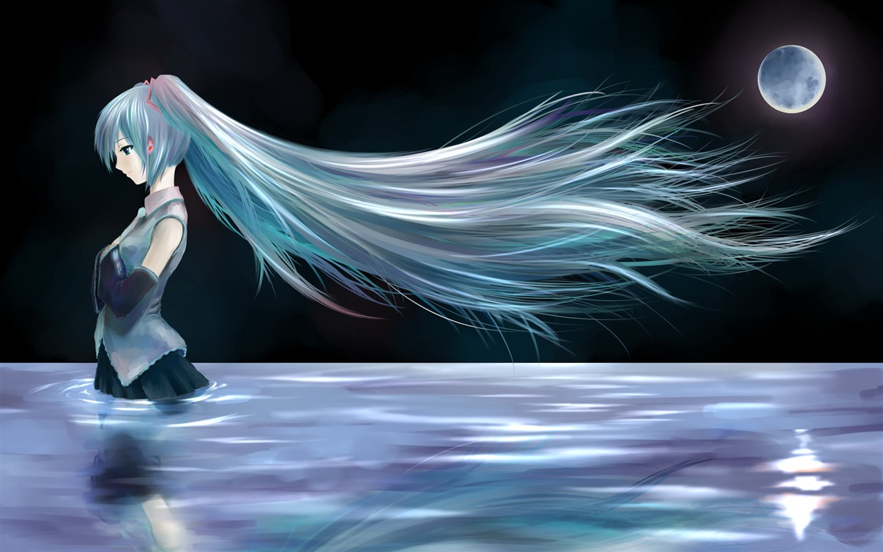 初音未来系列 壁纸(二)5 - 1280x800