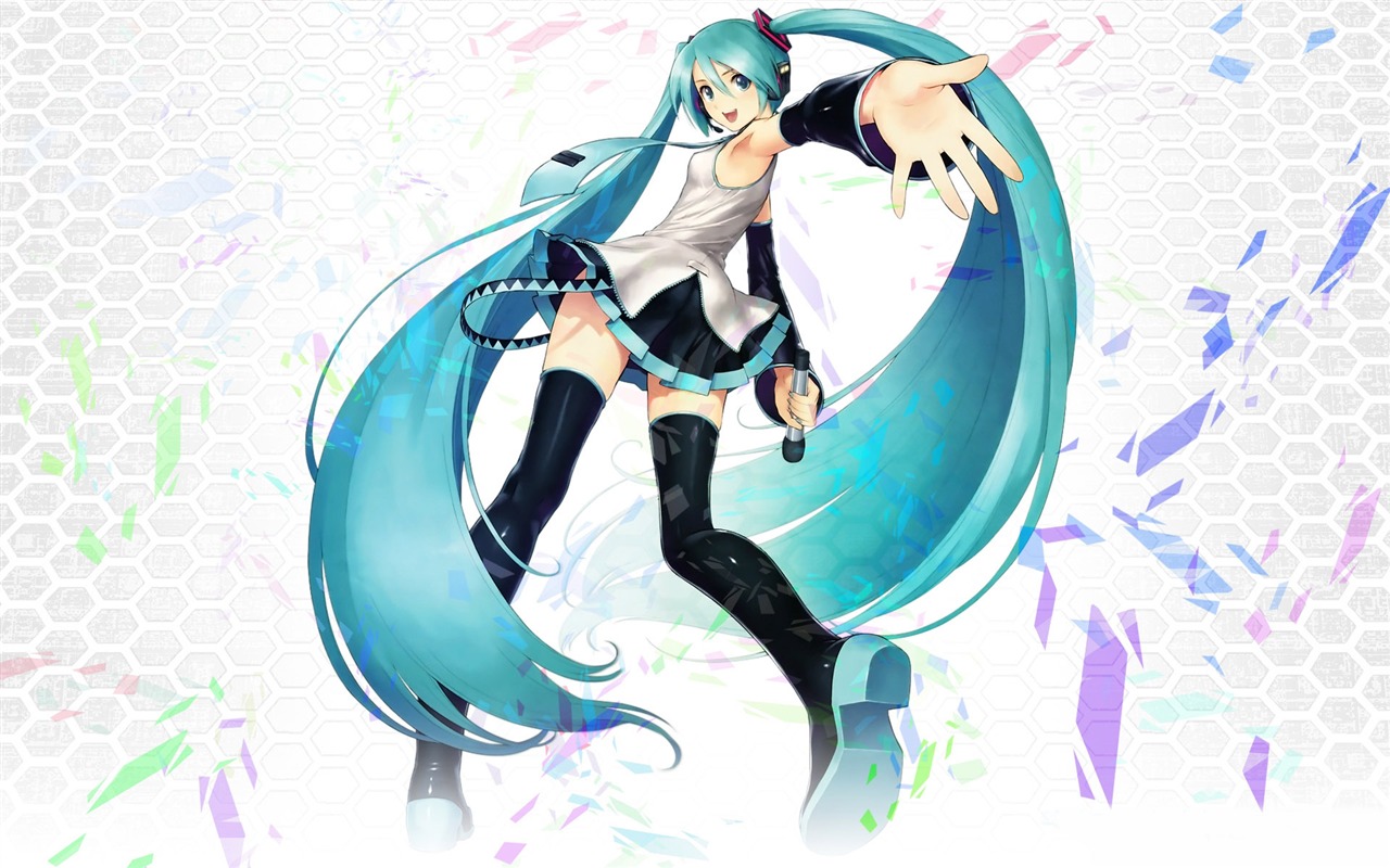 初音未来系列 壁纸(二)7 - 1280x800