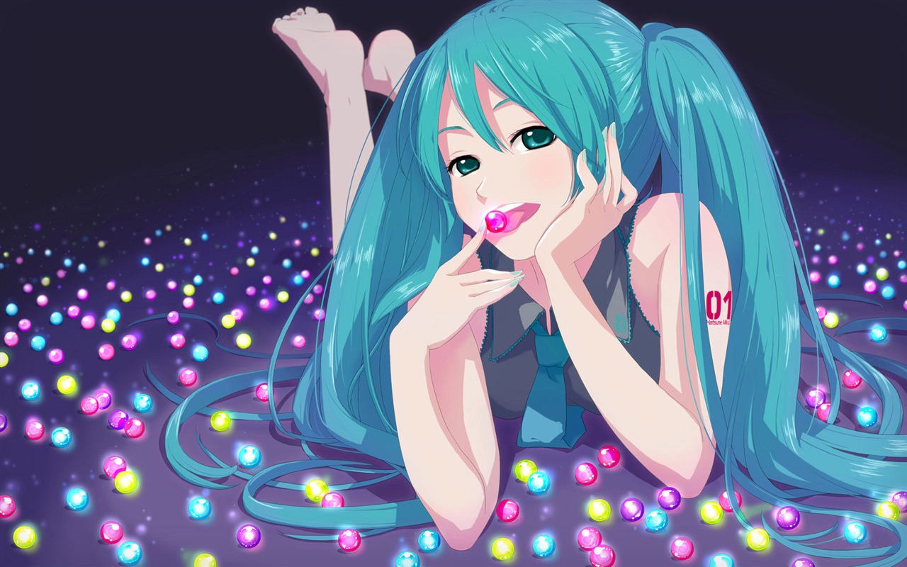 Hatsune nächste Serie Wallpaper (2) #11 - 1280x800