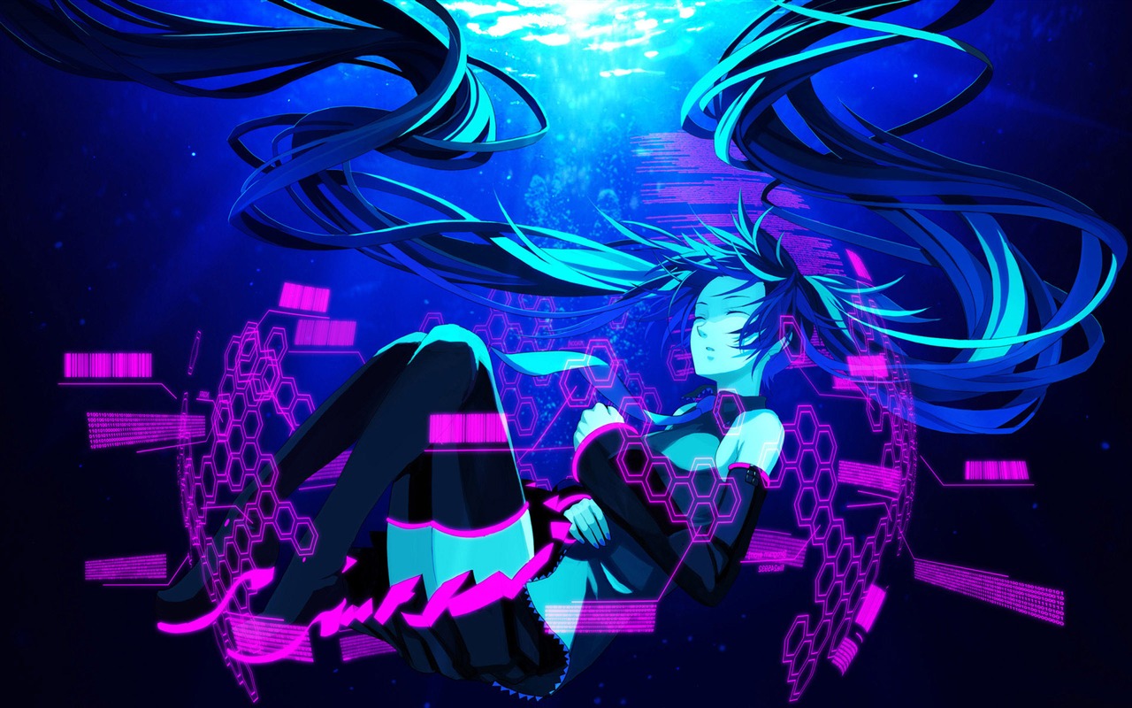 初音未来系列 壁纸(二)14 - 1280x800