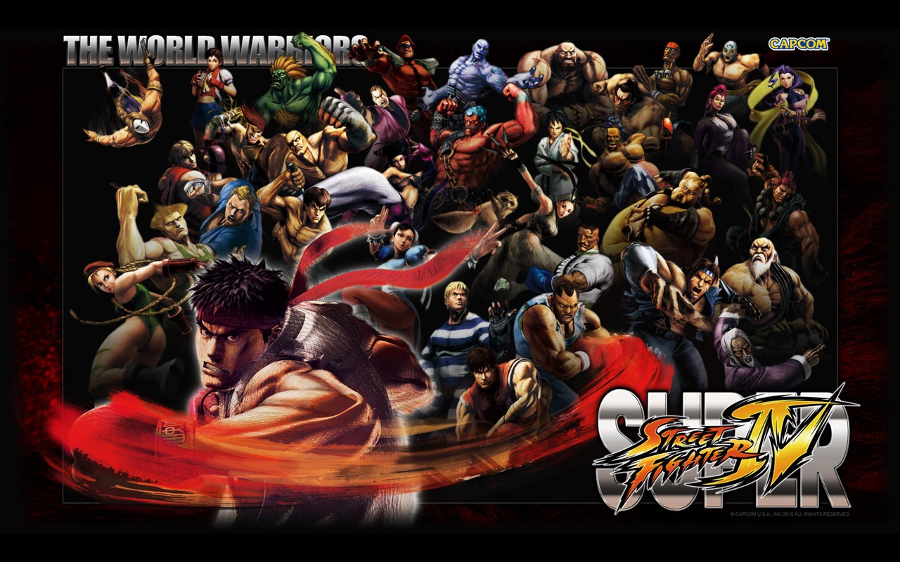 Super Street Fighter 4 HD Wallpapers #2 - 1280x800
