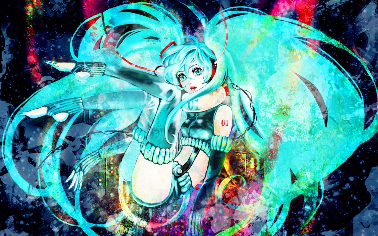 Hatsune fondos de escritorio de próxima serie (3) #2 - 1280x800