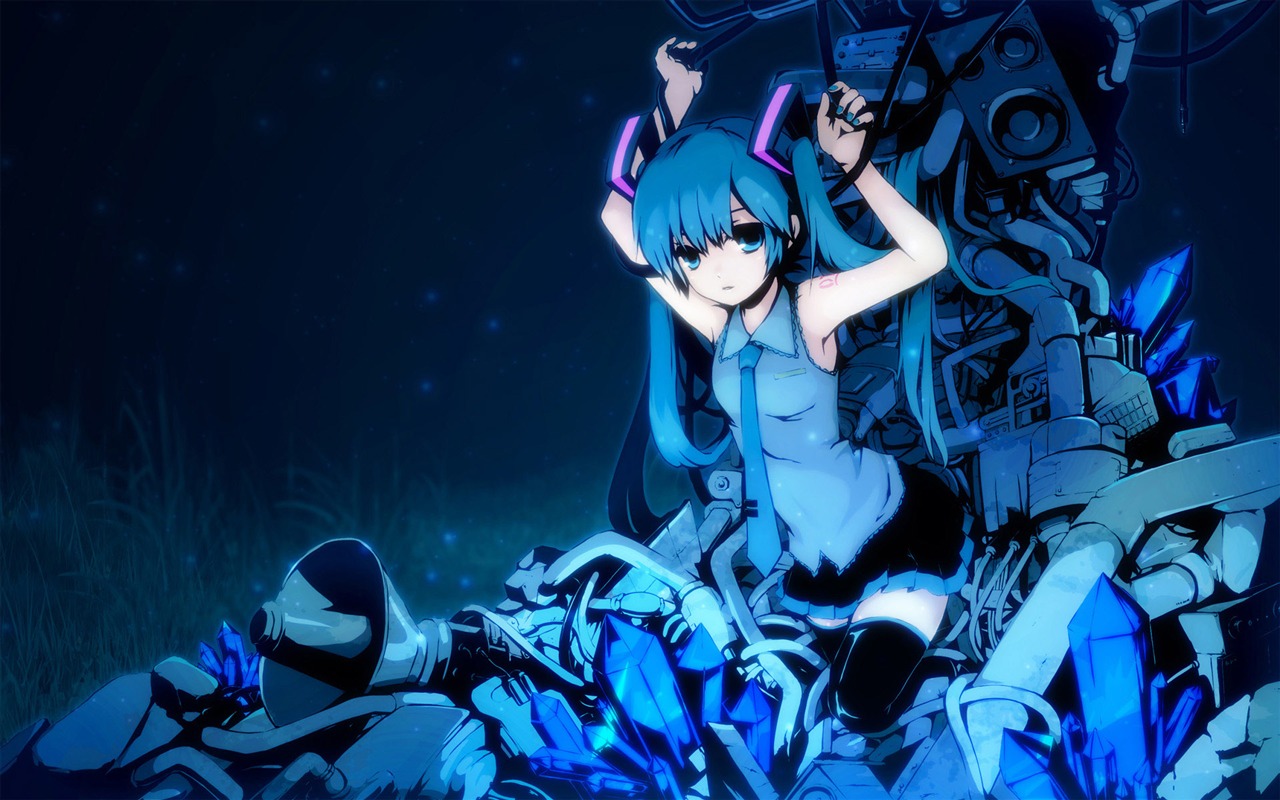 初音ミク、次のシリーズの壁紙 (3) #16 - 1280x800