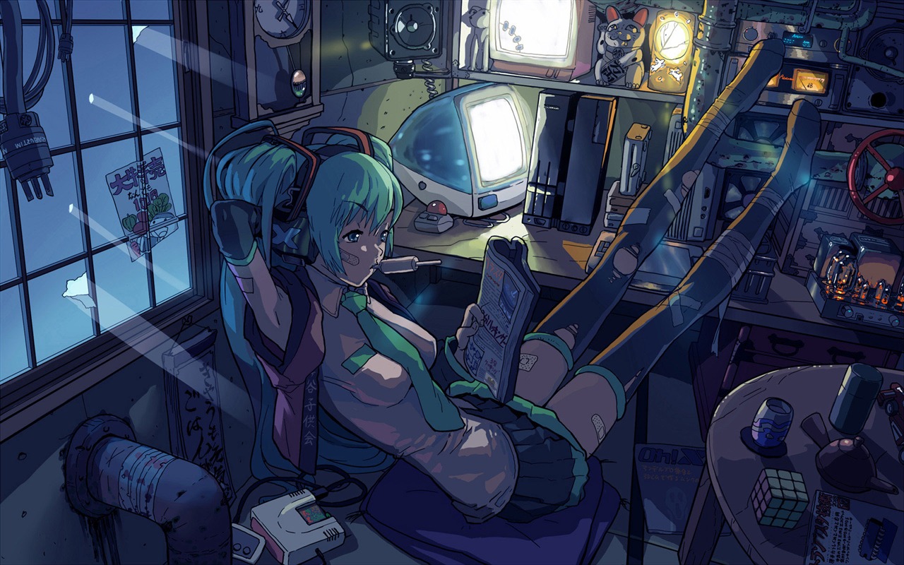 Hatsune next series wallpaper (3) #17 - 1280x800