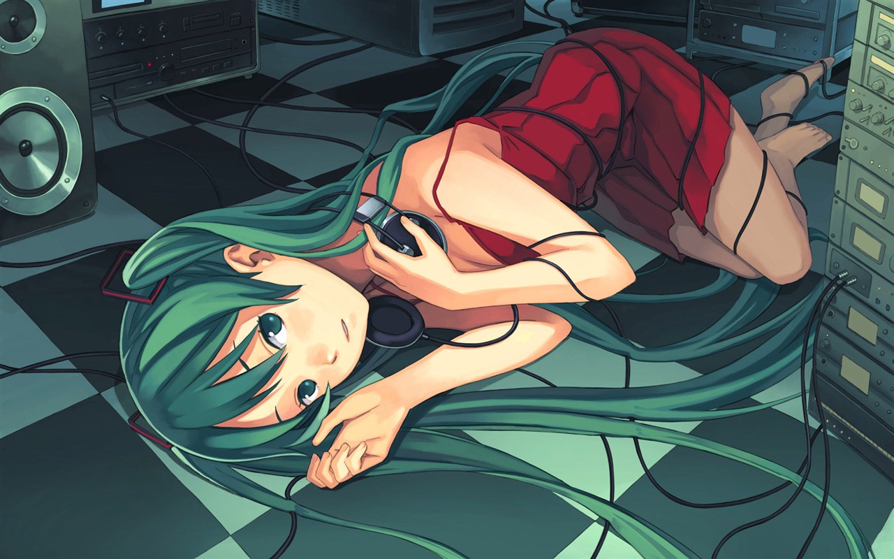 初音未來系列 壁紙(四) #1 - 1280x800
