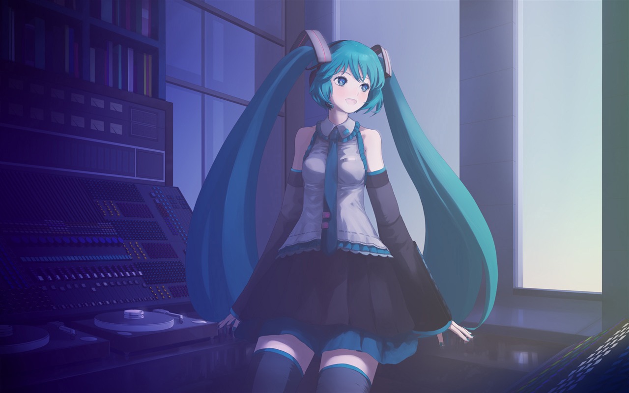 Hatsune next series wallpaper (4) #5 - 1280x800