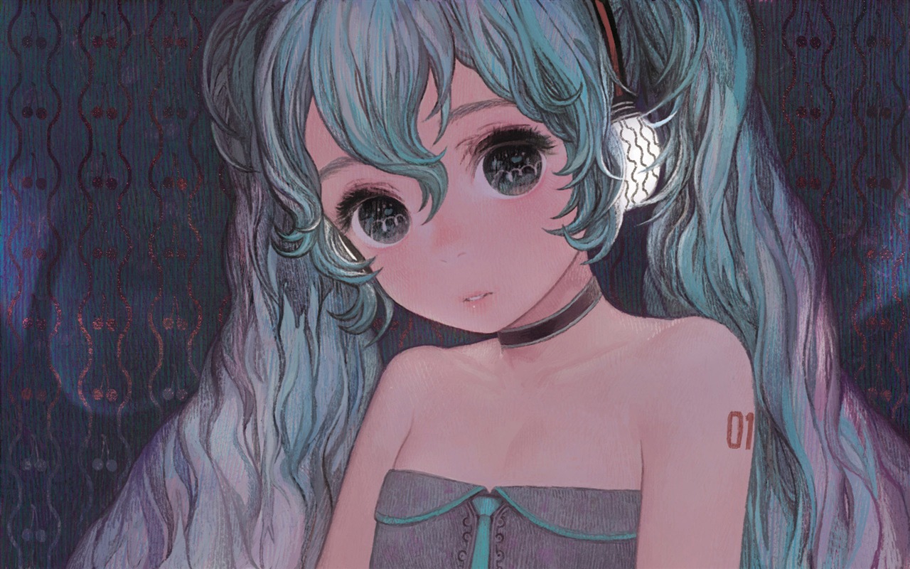 Hatsune next series wallpaper (4) #6 - 1280x800