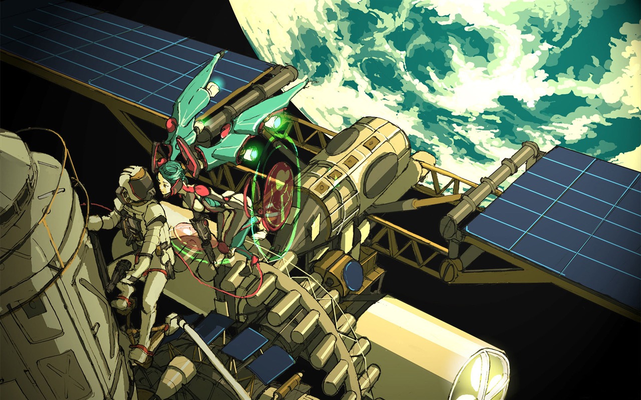 初音未來系列 壁紙(四) #8 - 1280x800