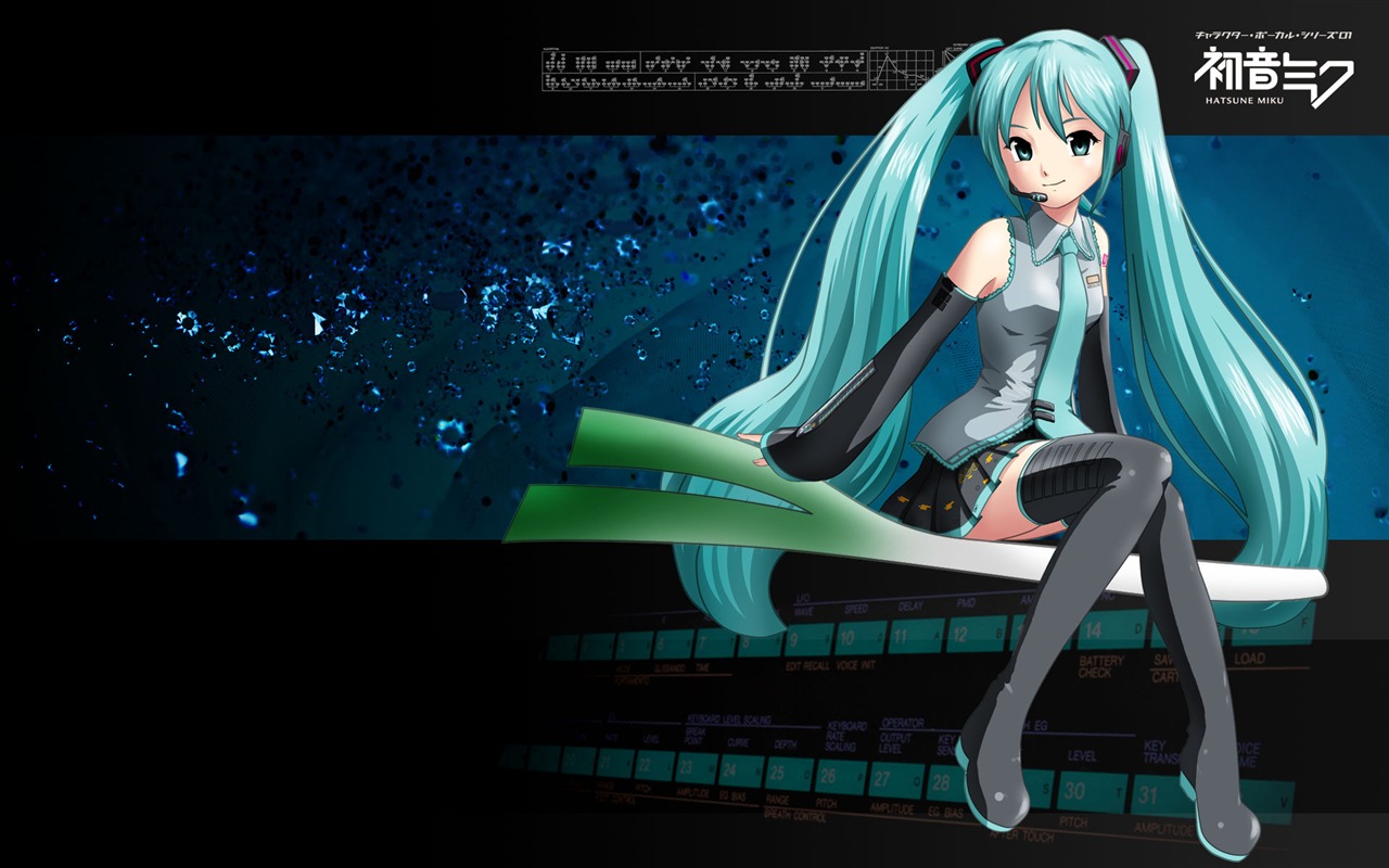 Hatsune next series wallpaper (4) #9 - 1280x800