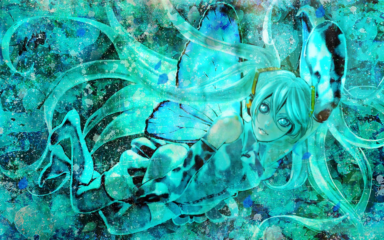 初音未來系列 壁紙(四) #12 - 1280x800
