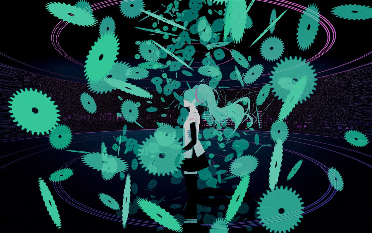 Hatsune další sérii tapety (4) #13 - 1280x800