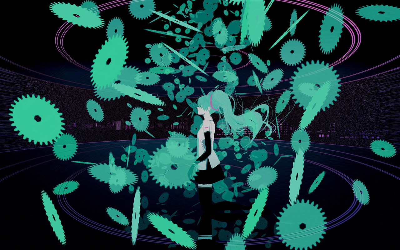 初音未来系列 壁纸(四)13 - 1280x800