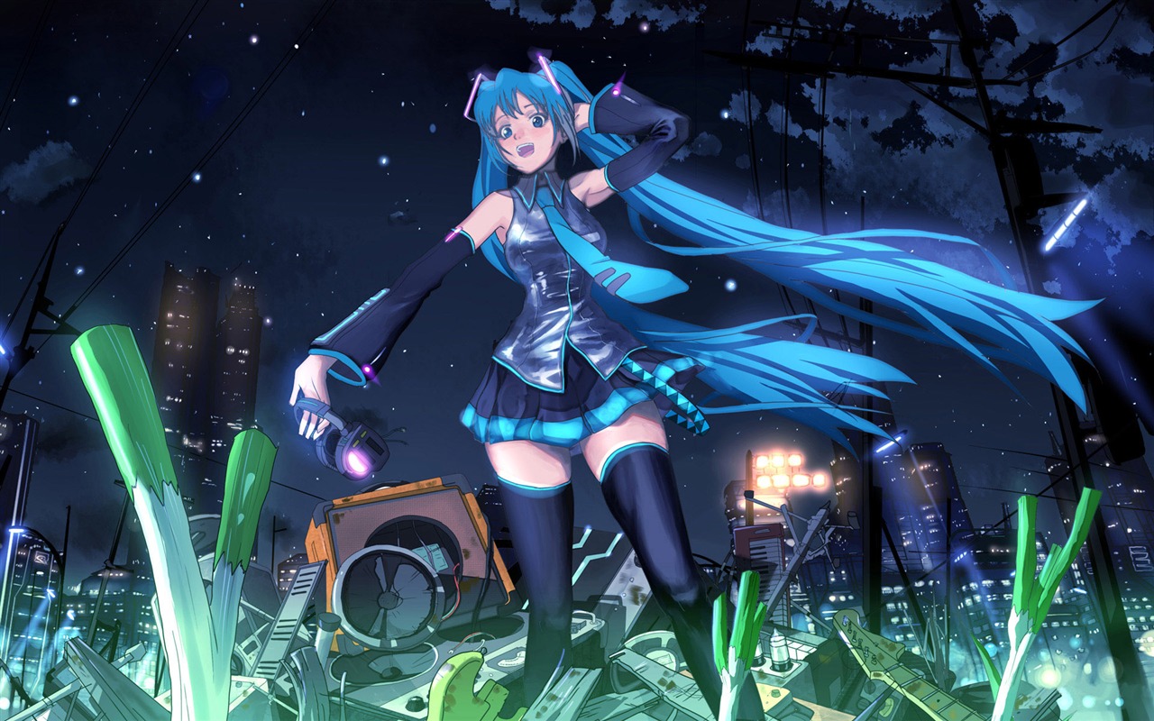 初音未来系列 壁纸(四)19 - 1280x800