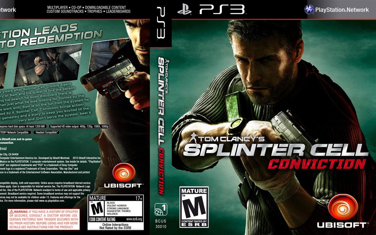 Splinter Cell: Odsouzení HD wallpaper #12 - 1280x800