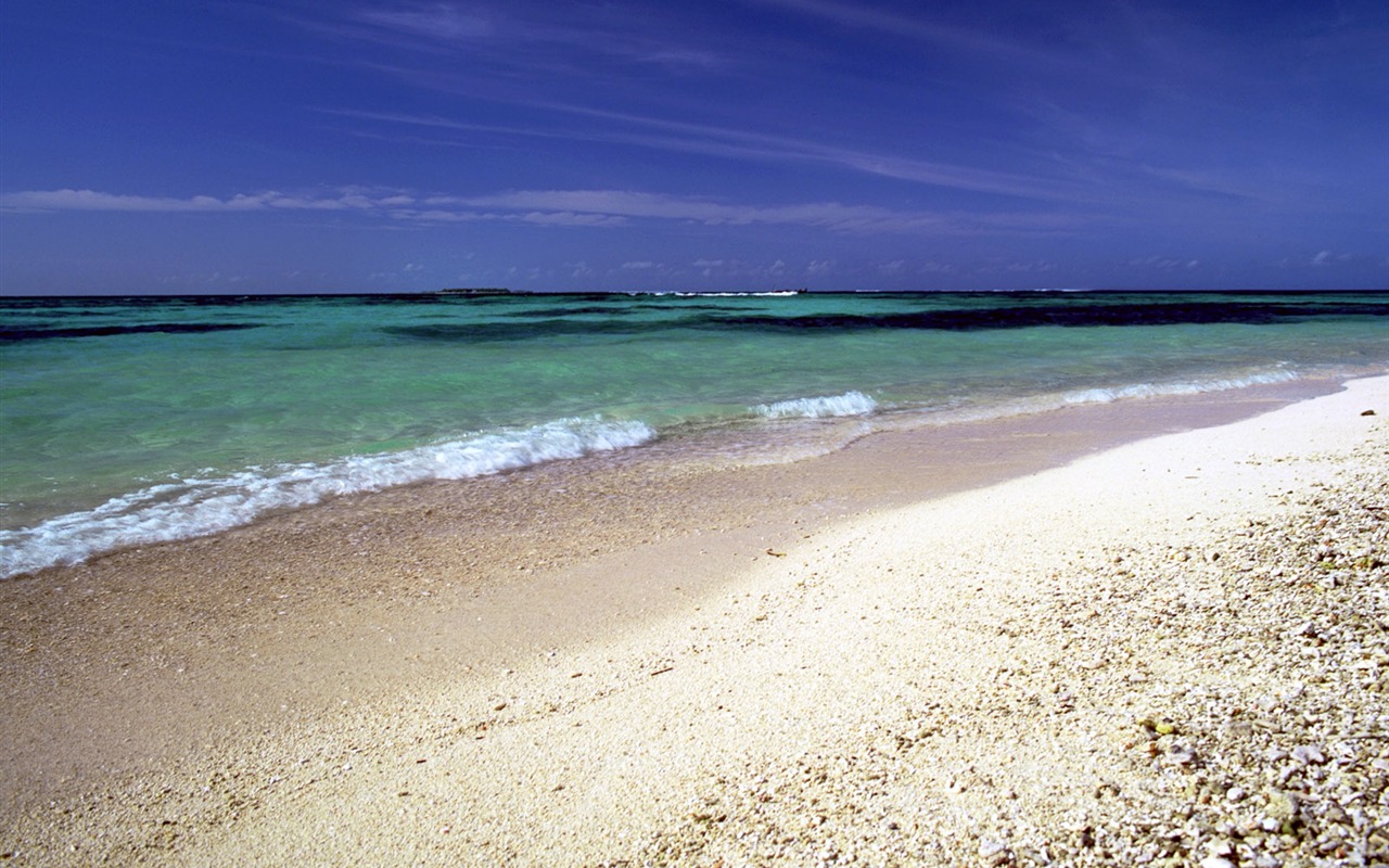 Beach Krajina tapety (2) #3 - 1280x800