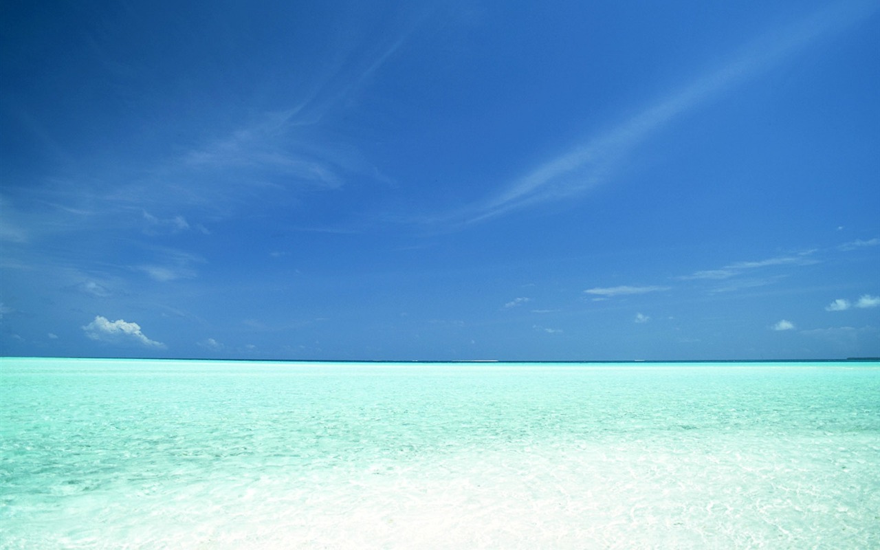 Beach scenery wallpapers (2) #17 - 1280x800