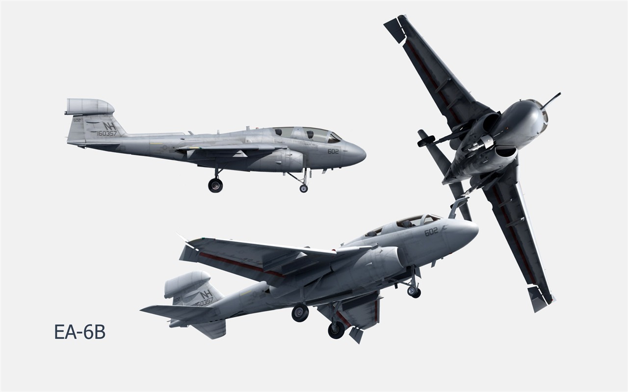 軍用飛機 CG壁紙 #18 - 1280x800