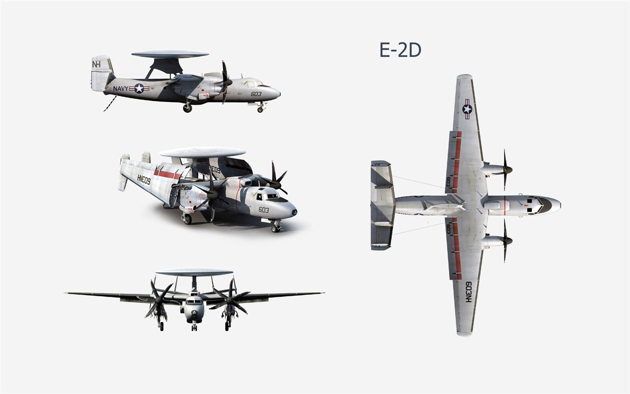 軍用飛機 CG壁紙 #20 - 1280x800