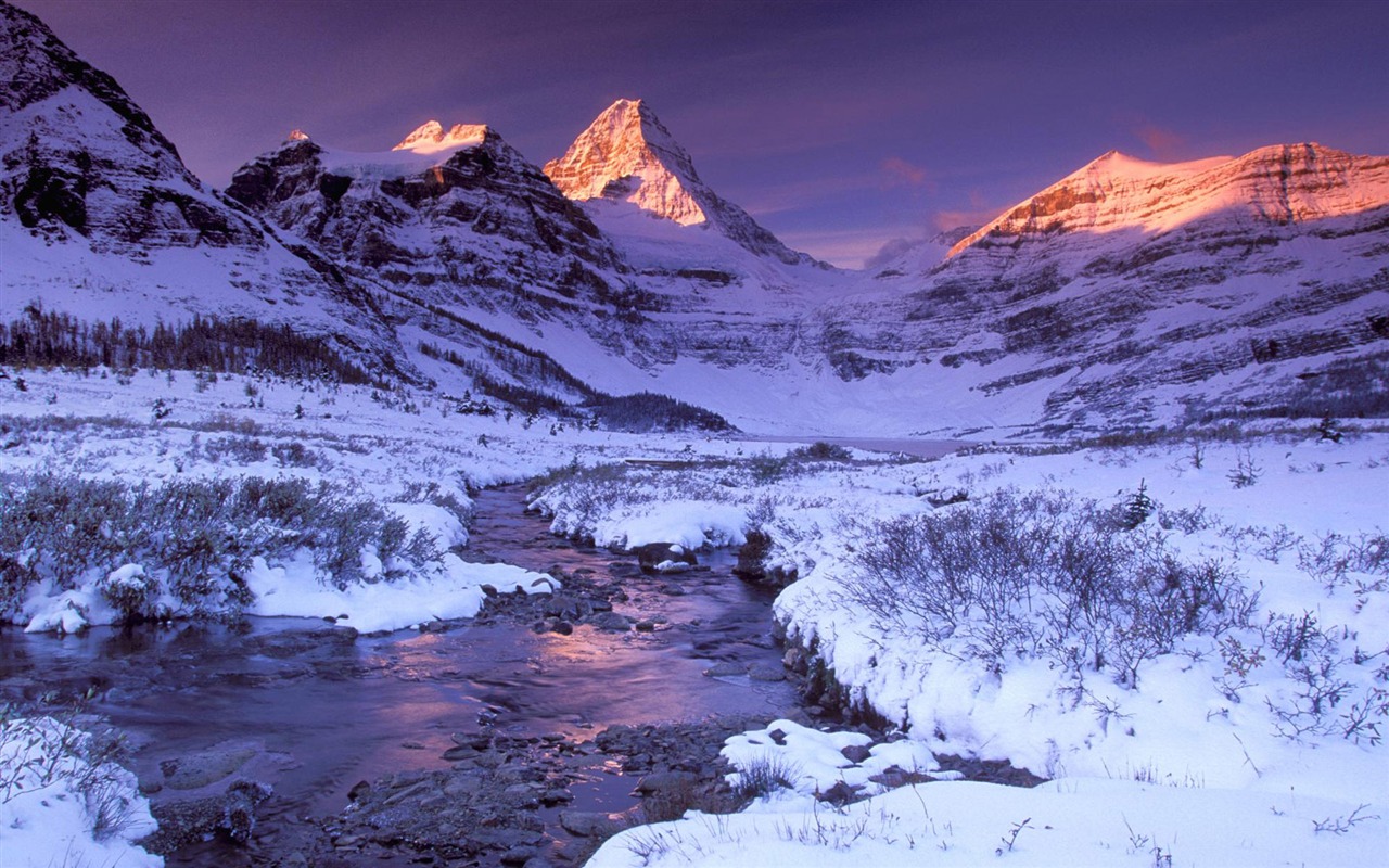 宽屏雪景 壁纸(一)13 - 1280x800