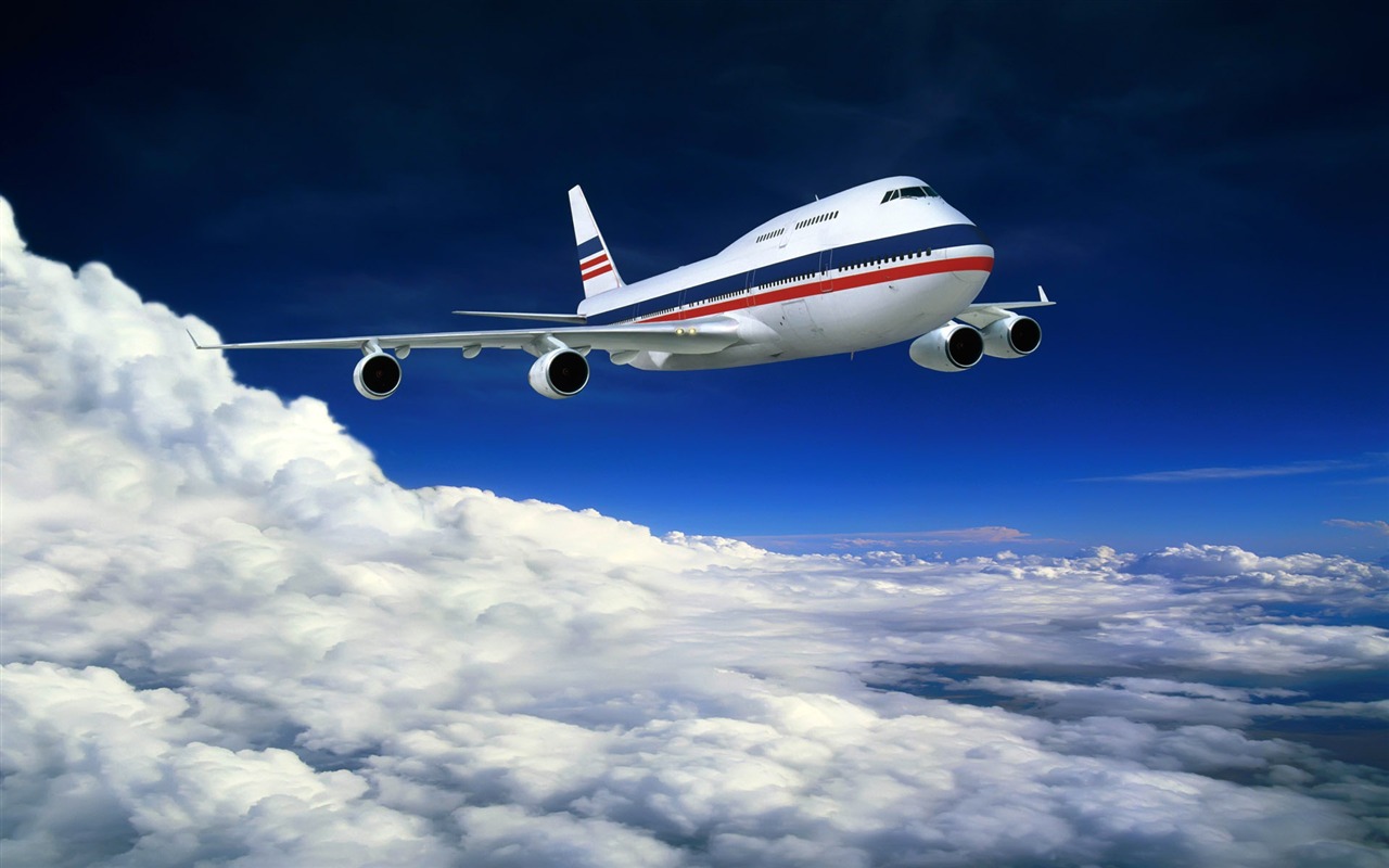 HD wallpaper civil aircraft photo #15 - 1280x800