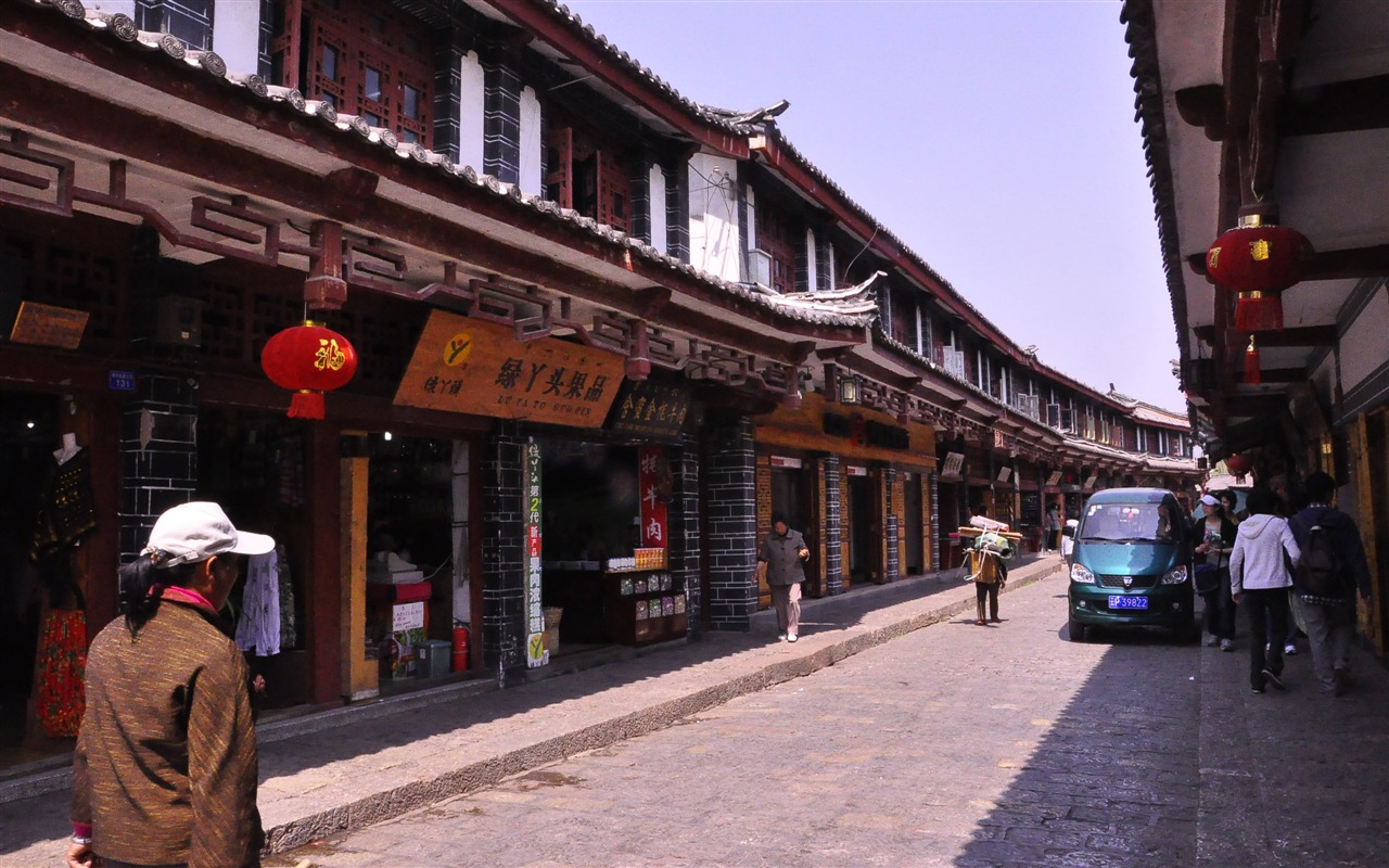 Lijiang ancient town atmosphere (2) (old Hong OK works) #23 - 1280x800