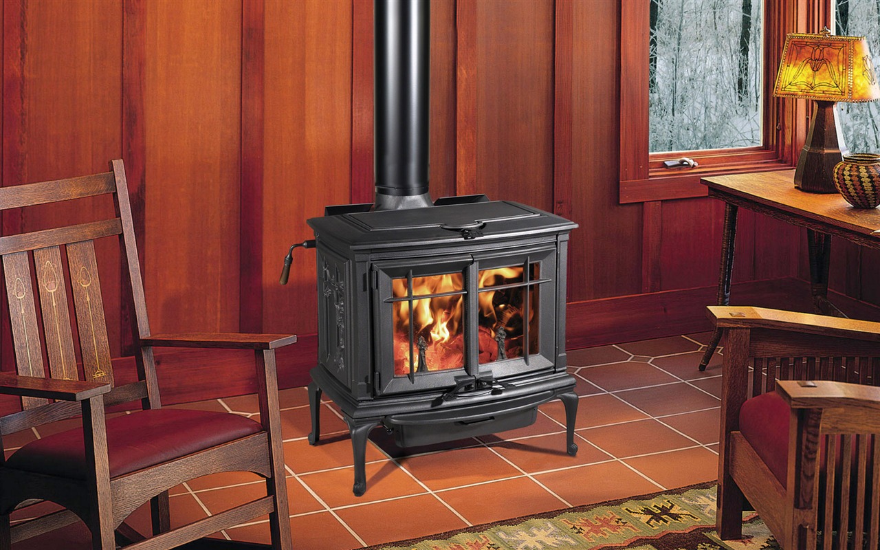 Western-style family fireplace wallpaper (1) #4 - 1280x800