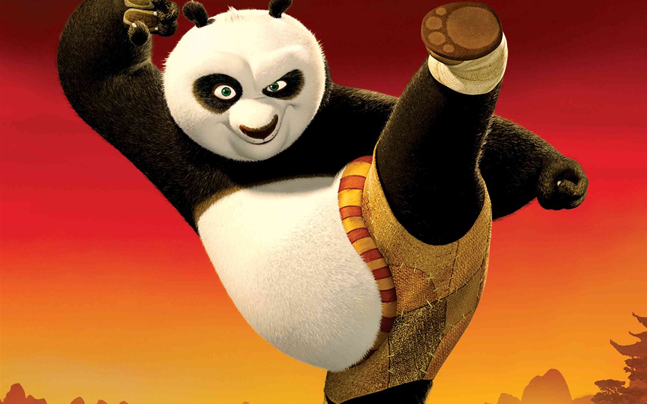 Kung Fu Panda 功夫熊貓 高清壁紙 #2 - 1280x800