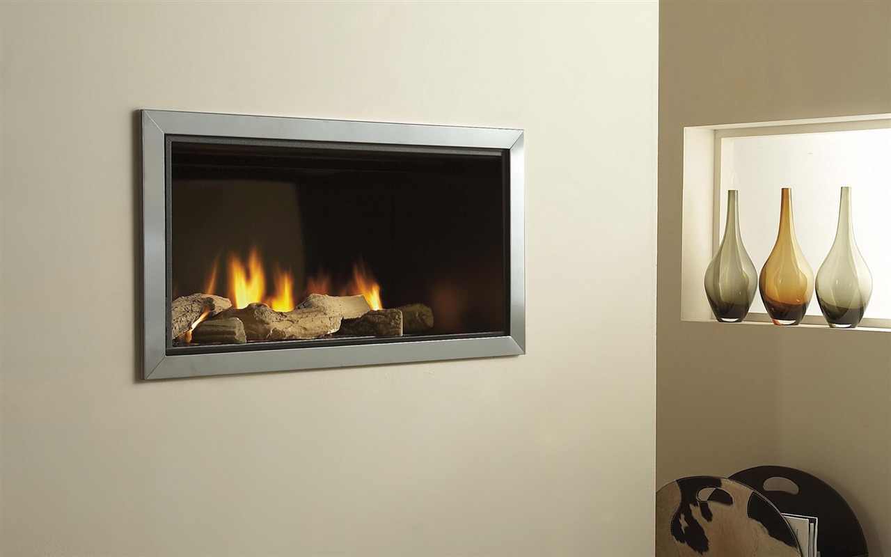 Western-style family fireplace wallpaper (2) #5 - 1280x800
