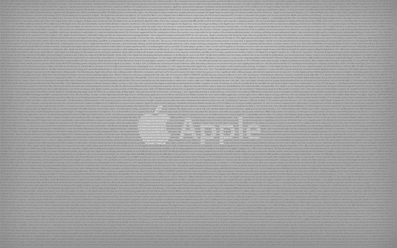 Apple主題壁紙專輯(31) #5 - 1280x800