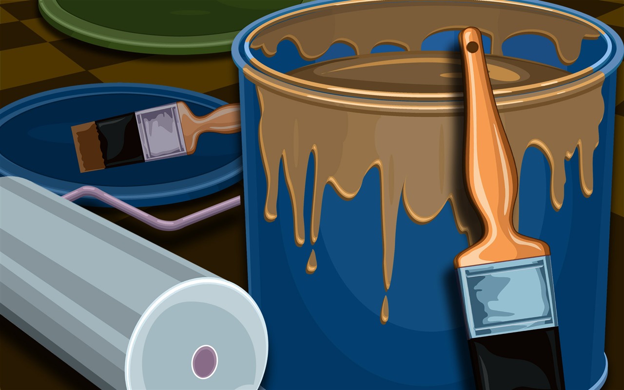 Vector illustration wallpaper (1) #6 - 1280x800