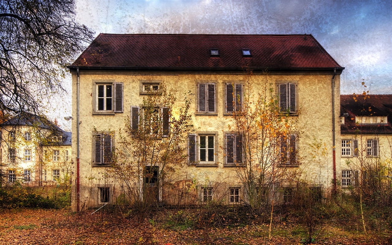 Město zřícenina HD tapety #17 - 1280x800