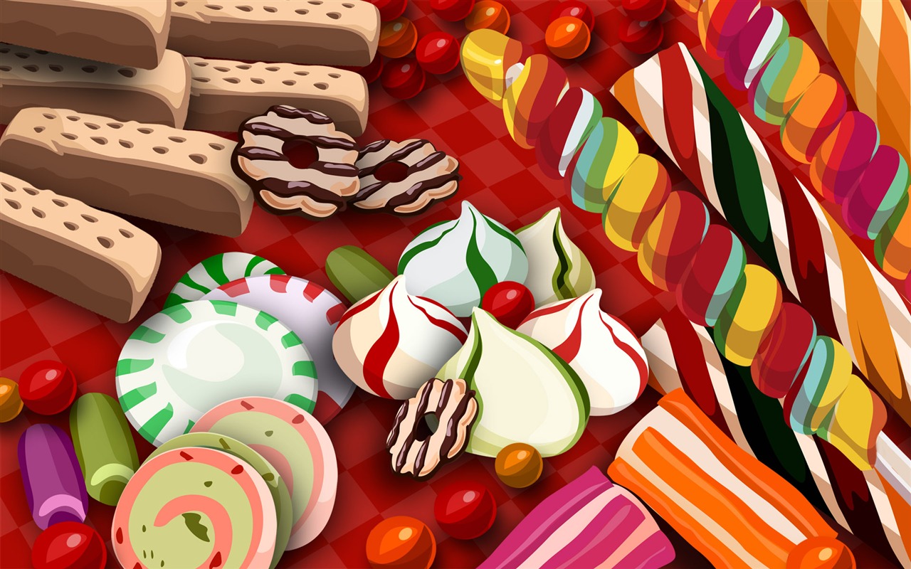Vectorial de fondos de escritorio de la ilustración (3) #16 - 1280x800