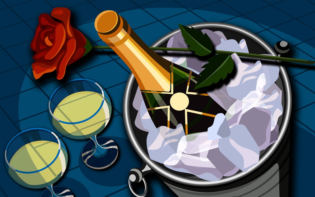 Vectorial de fondos de escritorio de la ilustración (3) #17 - 1280x800