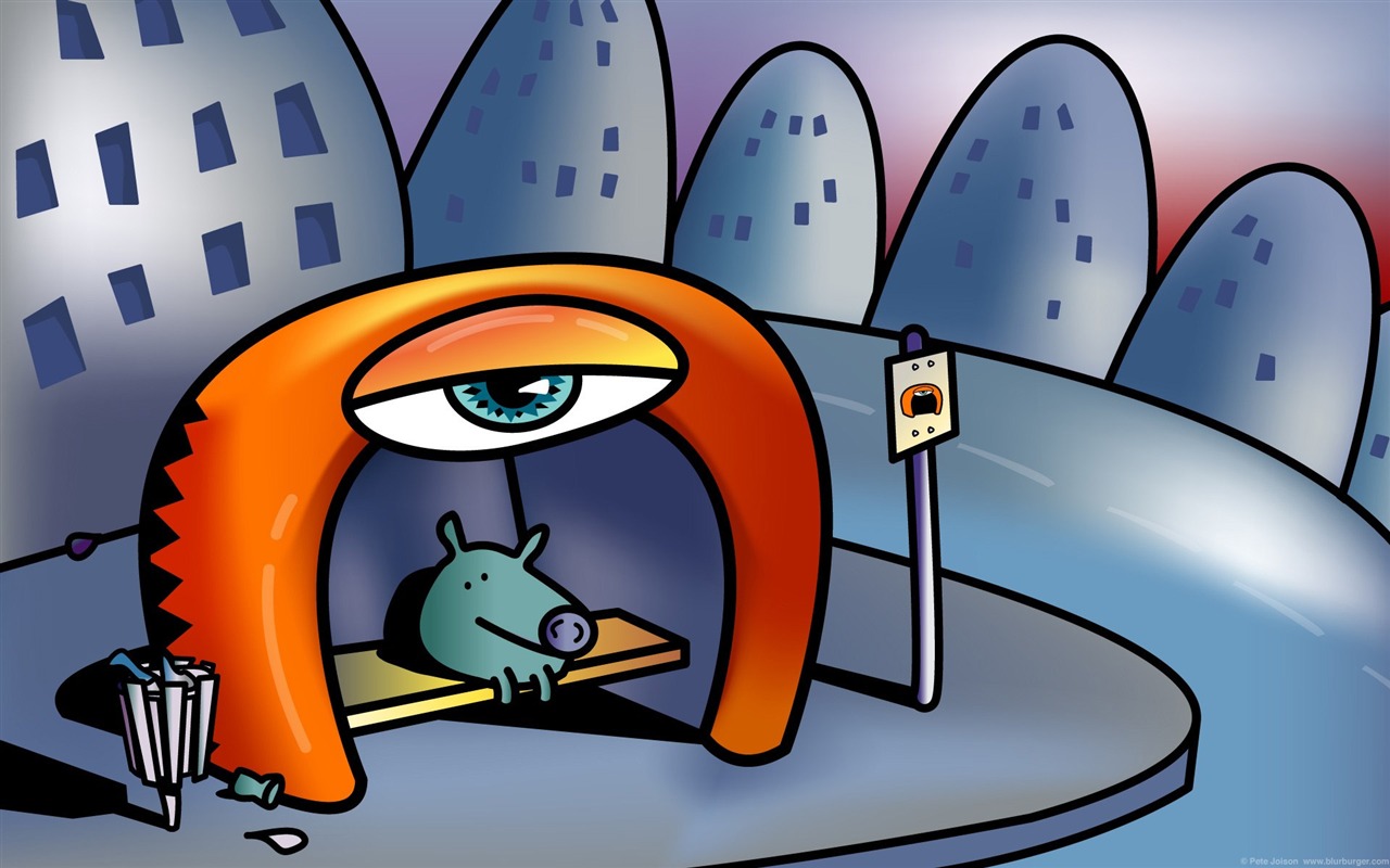Blurburger HD Wallpaper (2) #20 - 1280x800