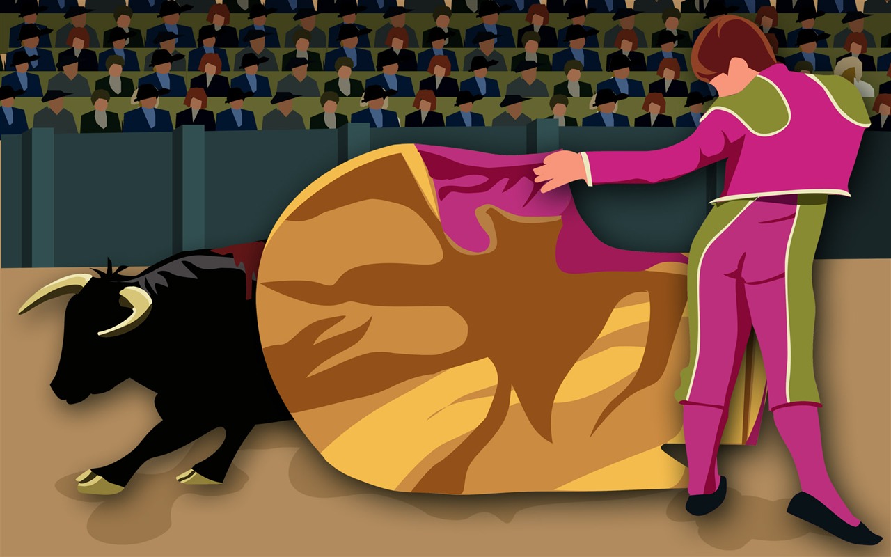 Vectorial de fondos de escritorio de la ilustración (4) #17 - 1280x800