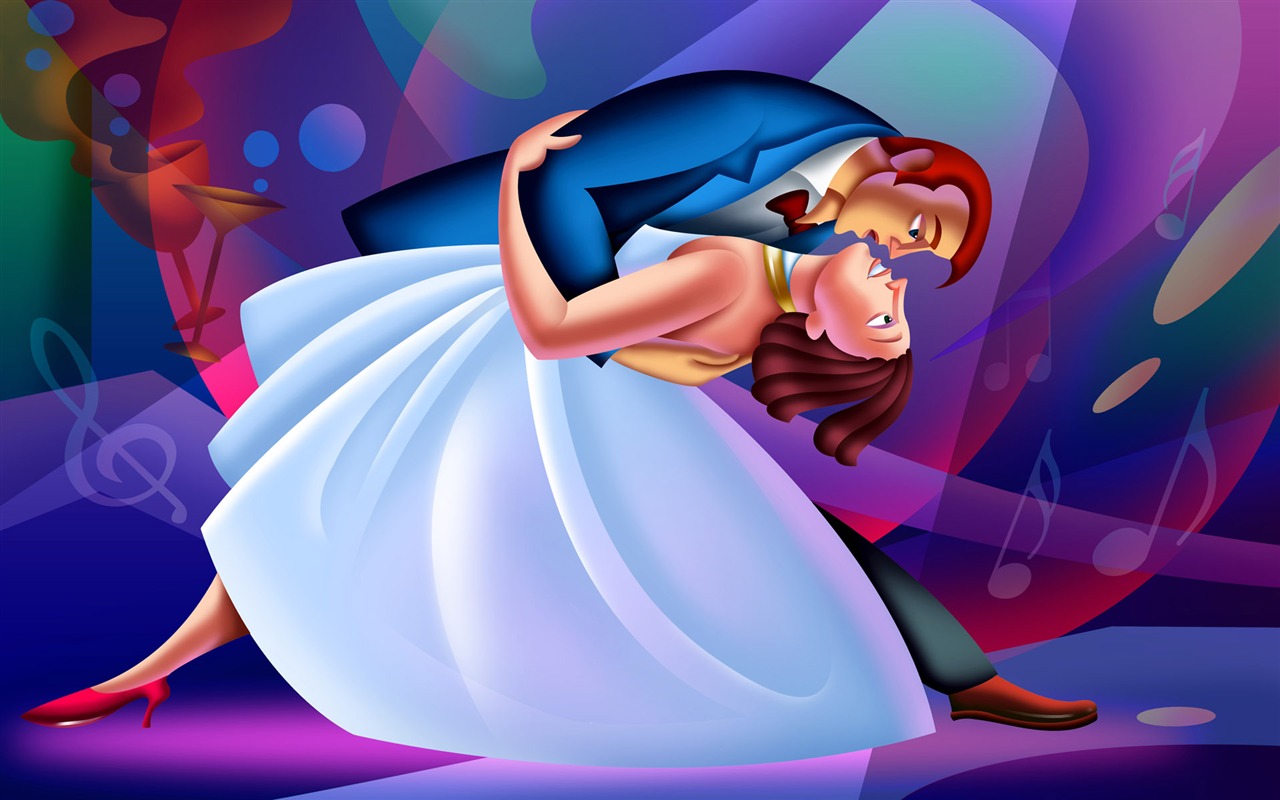 Vector illustration wallpaper (5) #10 - 1280x800