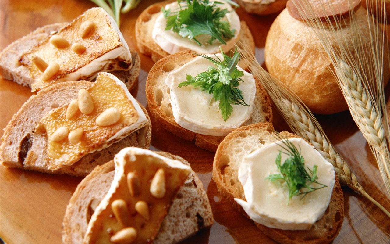 Gourmet večeře tapety (1) #2 - 1280x800