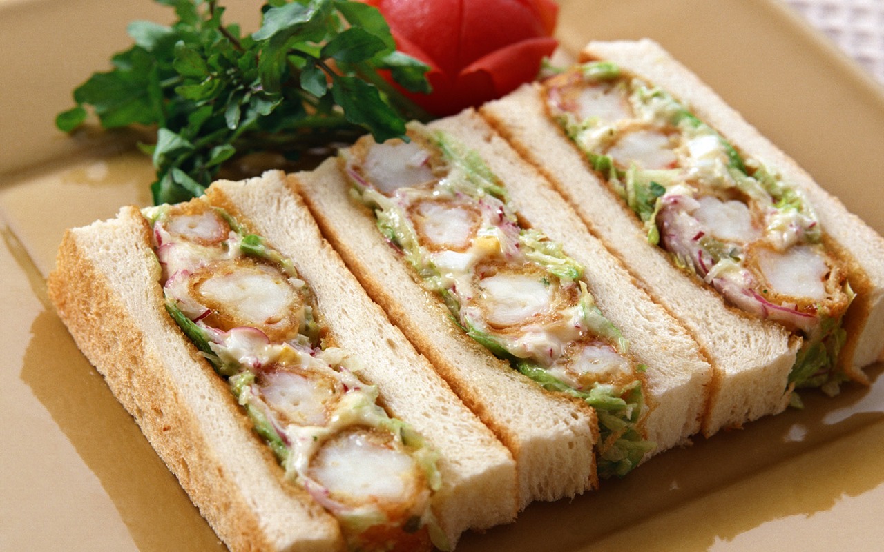 Gourmet večeře tapety (1) #8 - 1280x800