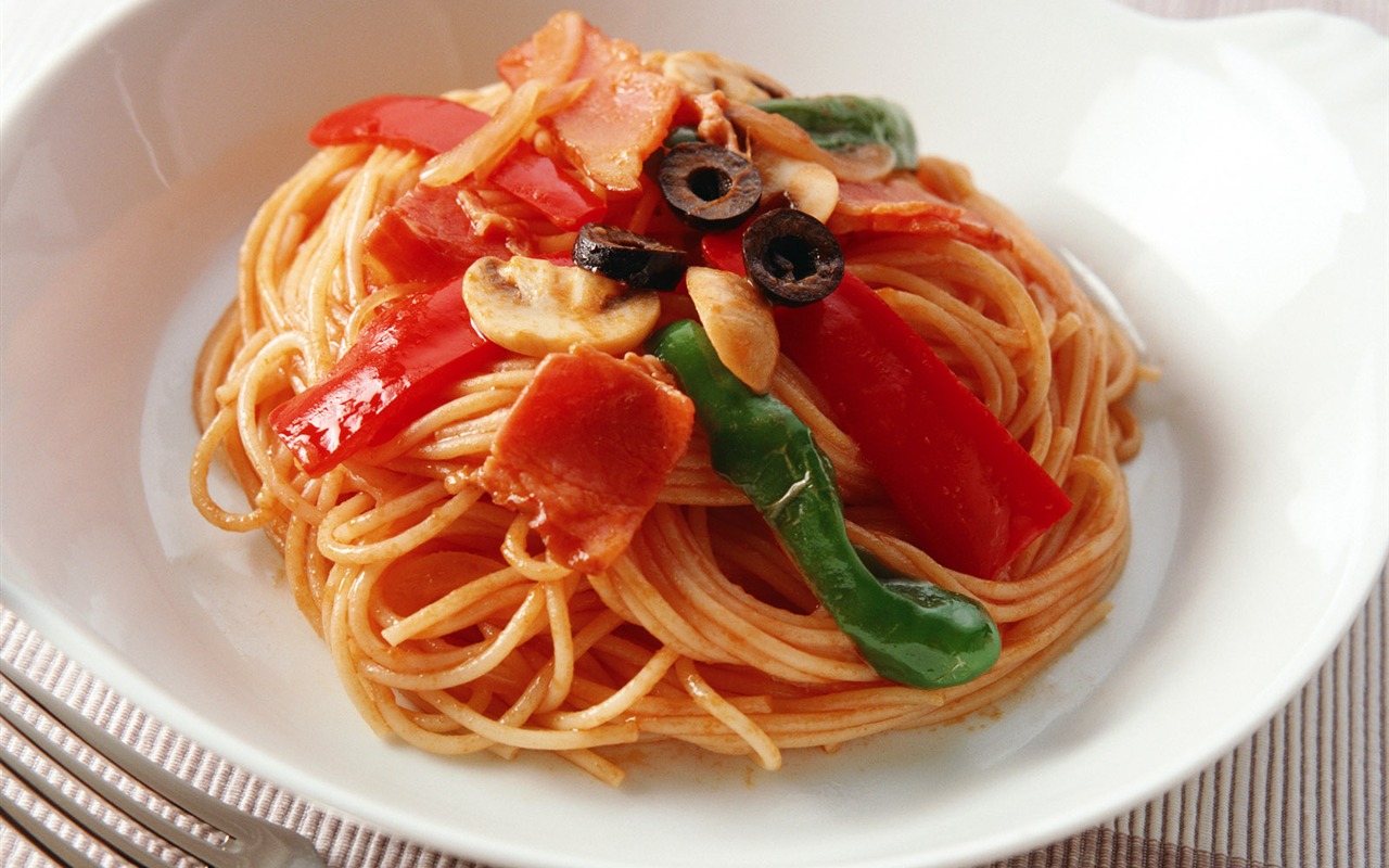 Gourmet večeře tapety (1) #17 - 1280x800