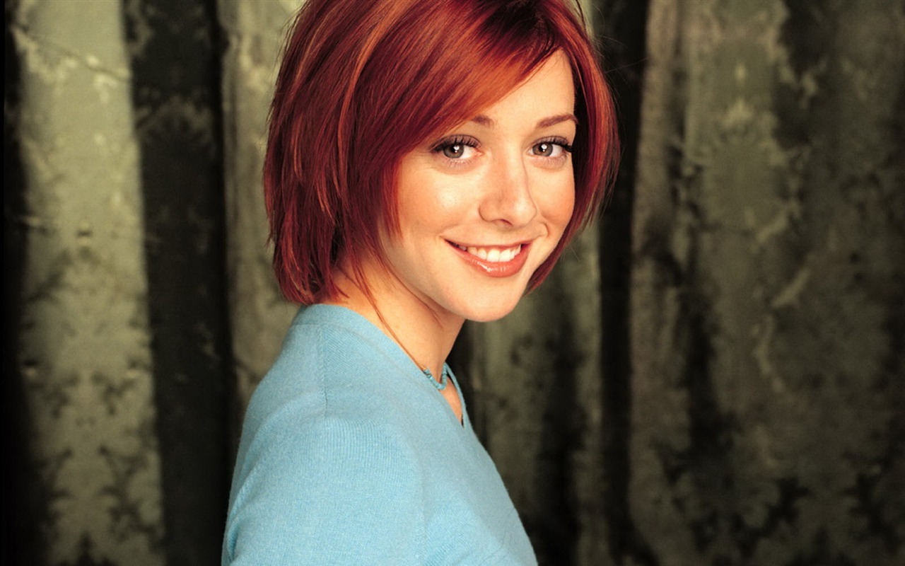 Alyson Hannigan beautiful wallpaper #16 - 1280x800