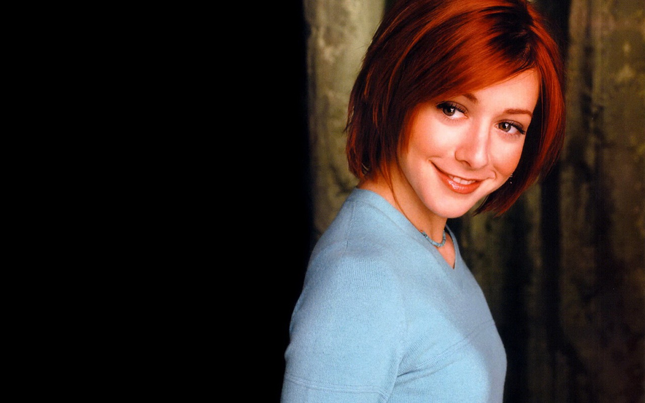 Alyson Hannigan 艾麗森·漢妮根 美女壁紙 #24 - 1280x800